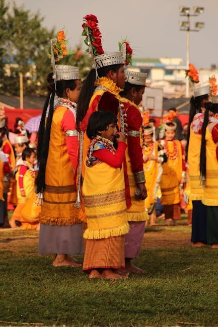 Derung festival attire and cultural dress