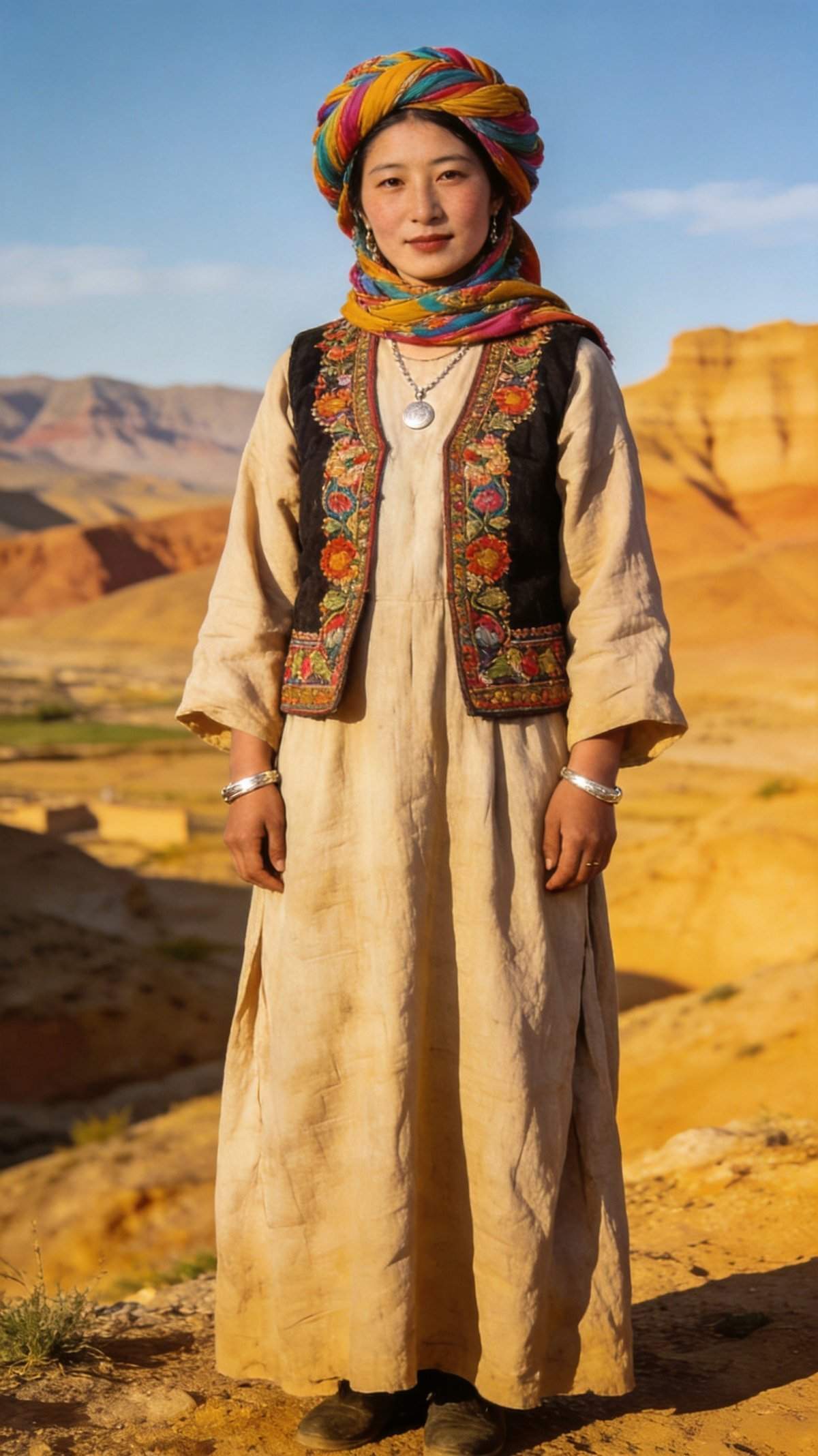 Dongxiang traditional clothing