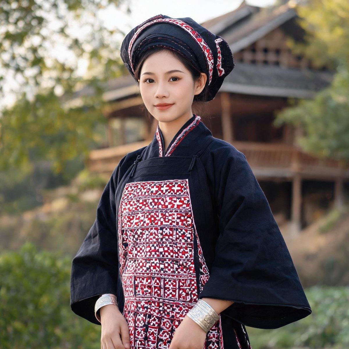 Gelao traditional clothing and textile details