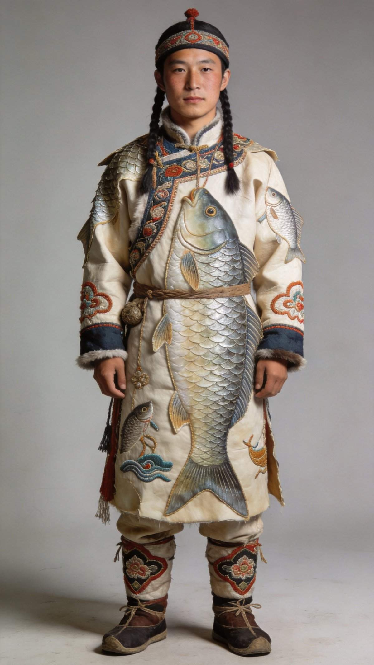 Hezhen (Nanai) traditional clothing