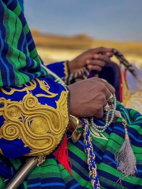 Jingpo traditional clothing and textile details