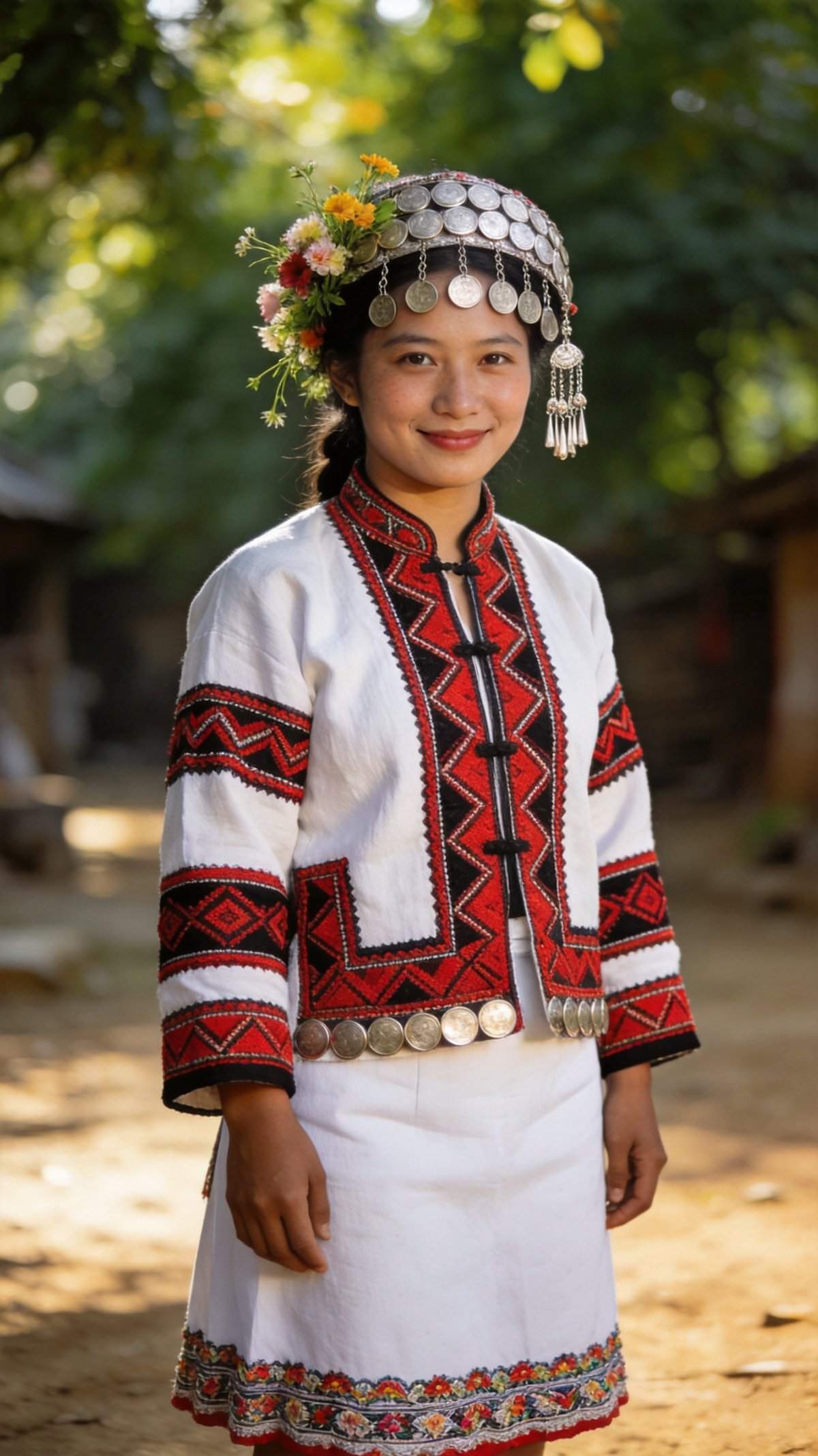 Jino festival attire and cultural dress