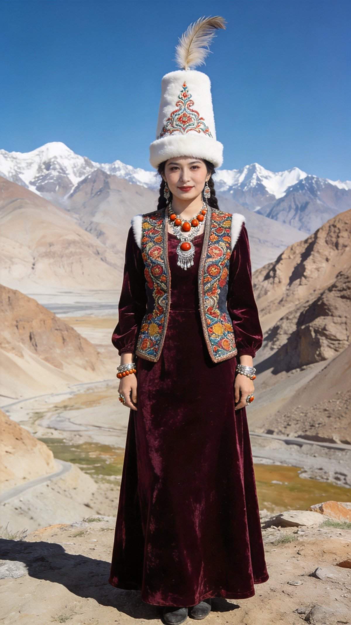 Kyrgyz traditional clothing