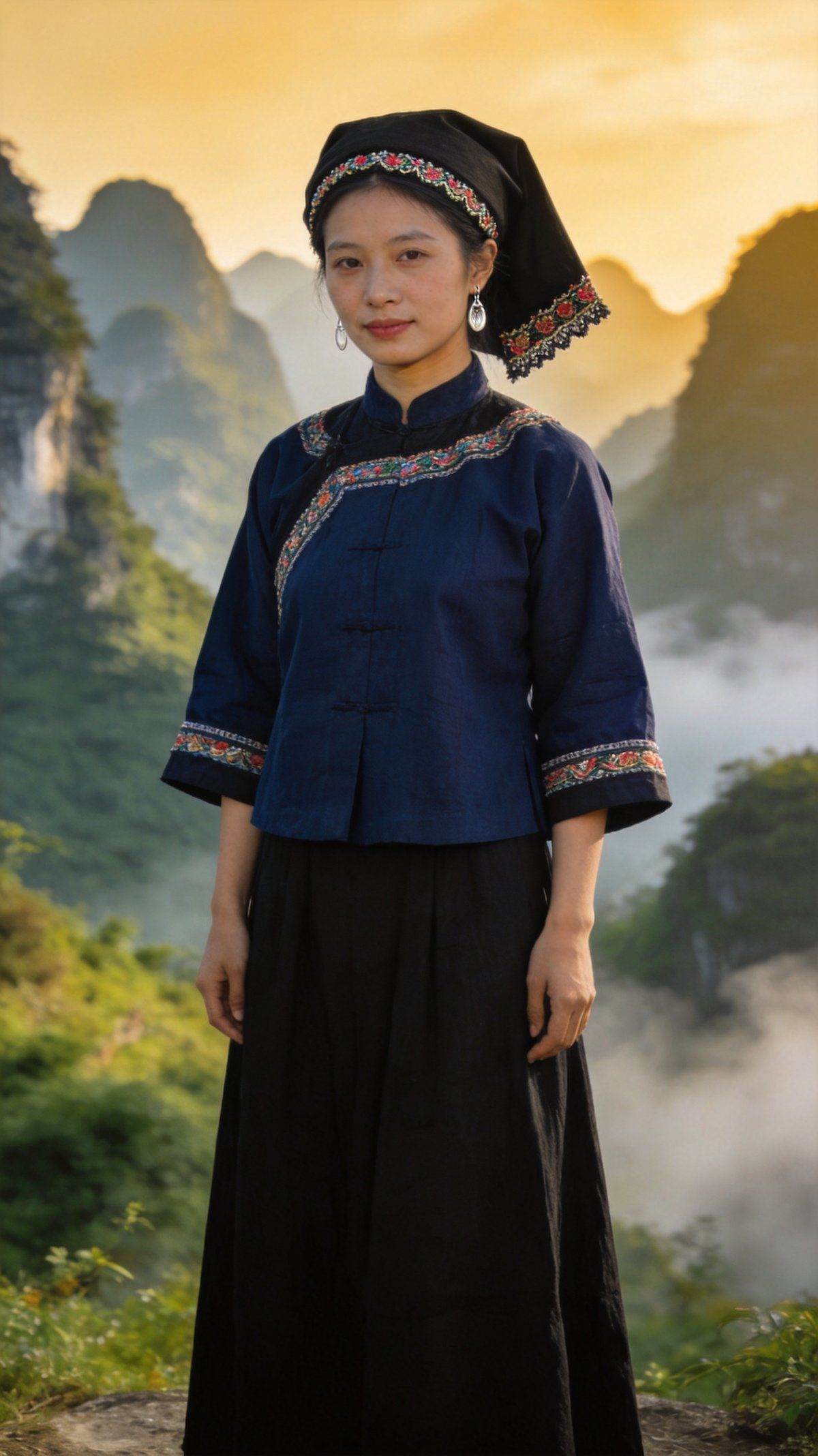 Maonan traditional clothing