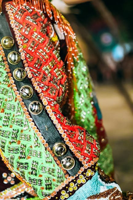 Miao (Hmong) traditional clothing and textile details