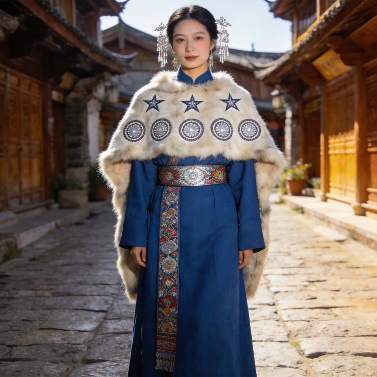 Naxi traditional clothing