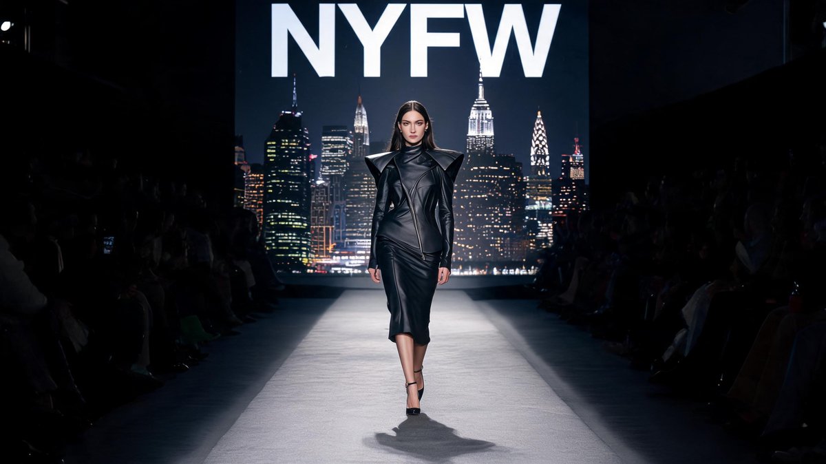 New York Fashion Week runway