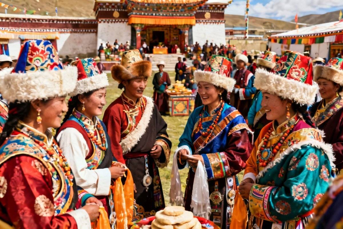 Salar festival attire and cultural dress