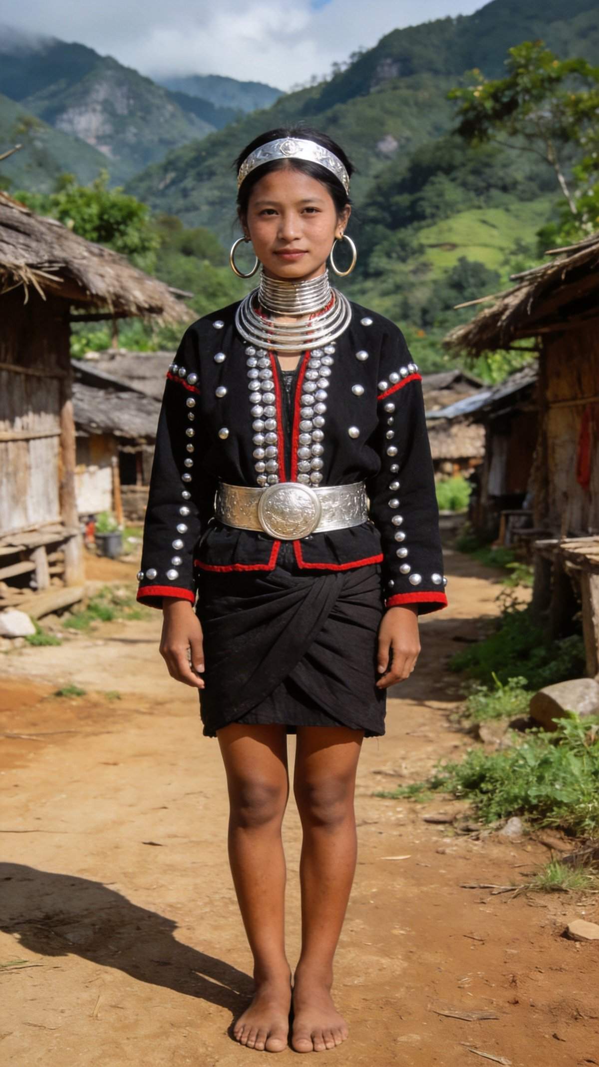Va (Wa) traditional clothing