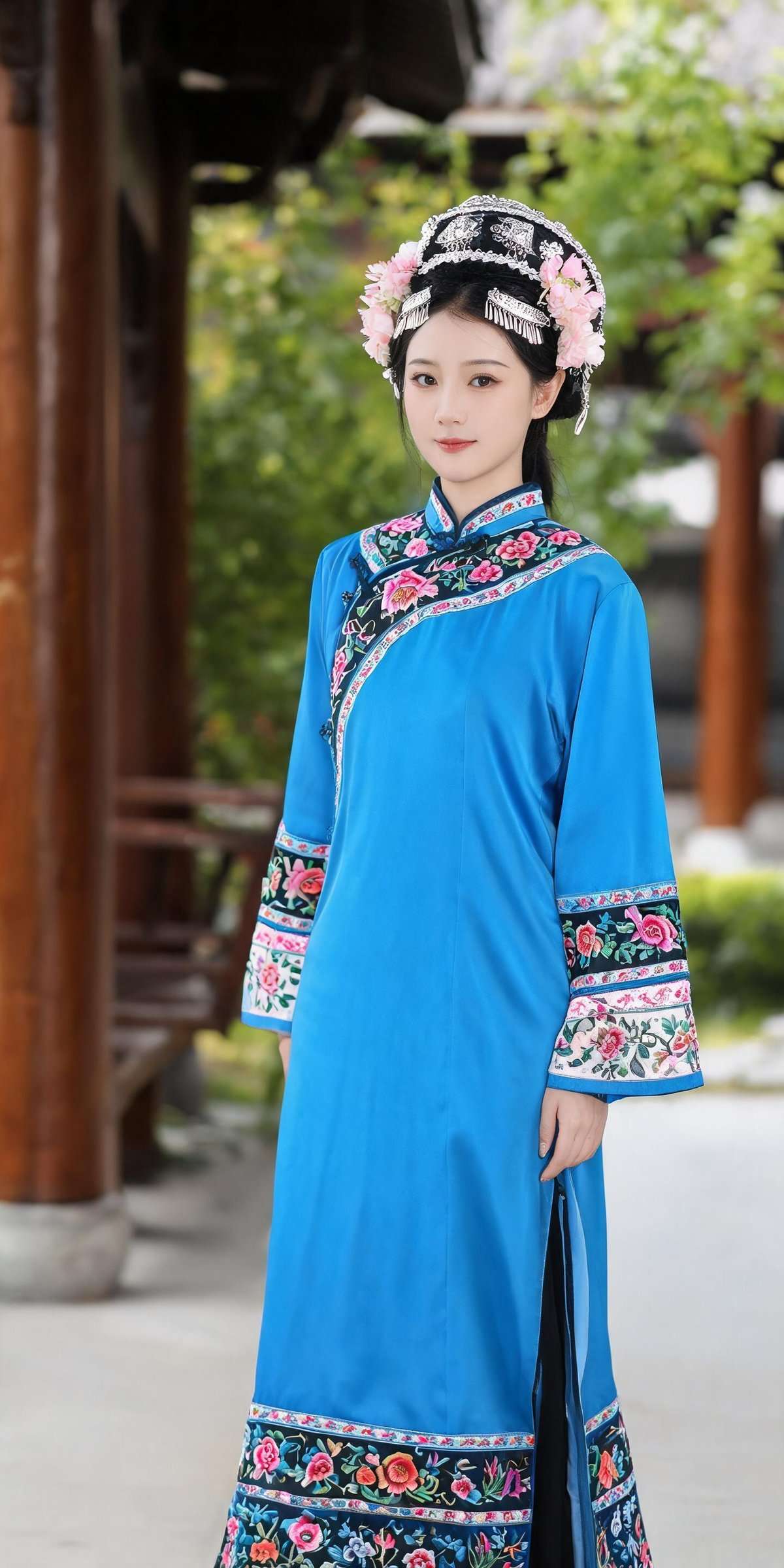 Xibe traditional clothing