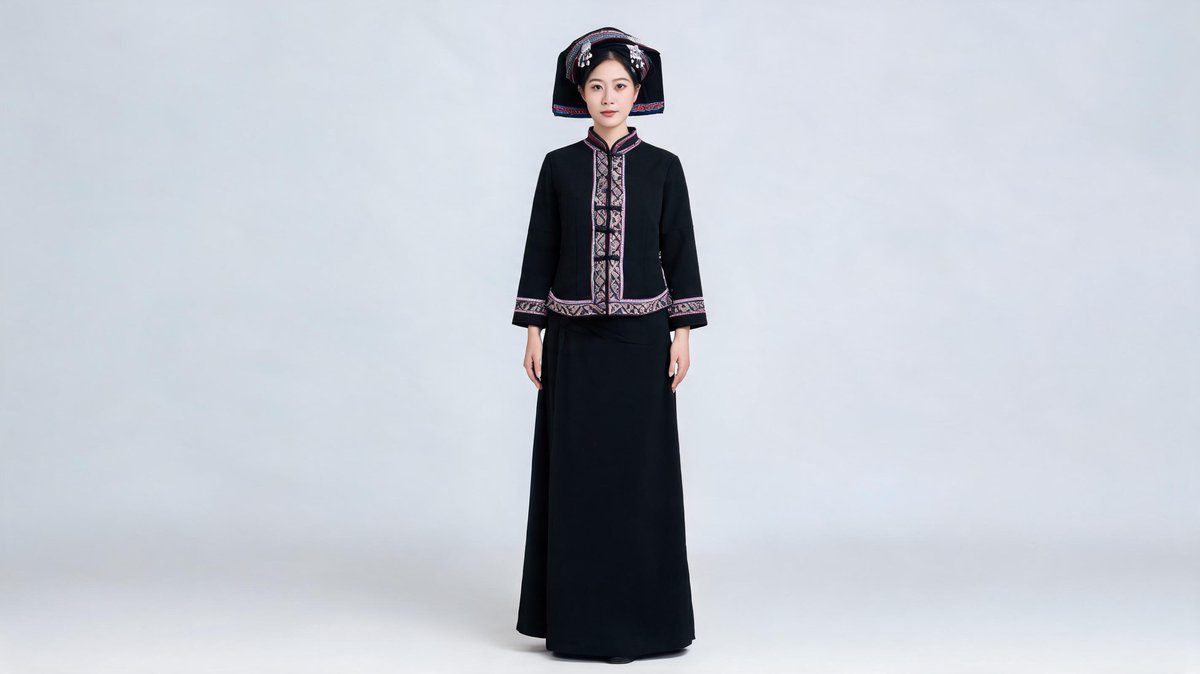 Zhuang festival attire and cultural dress